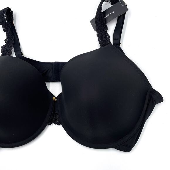 Natori Body Doubles Bra Full Coverage‎ Contour Black Lace 736037 Sz 40D - Picture 5 of 10